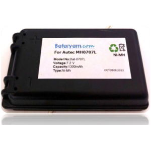 Battery For Autec MH0707L NC0707L 1300MAH